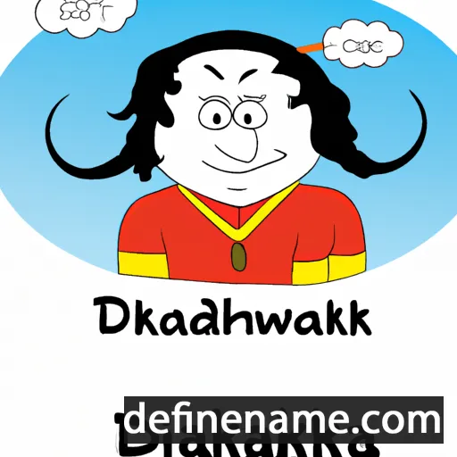 Dadhikra cartoon