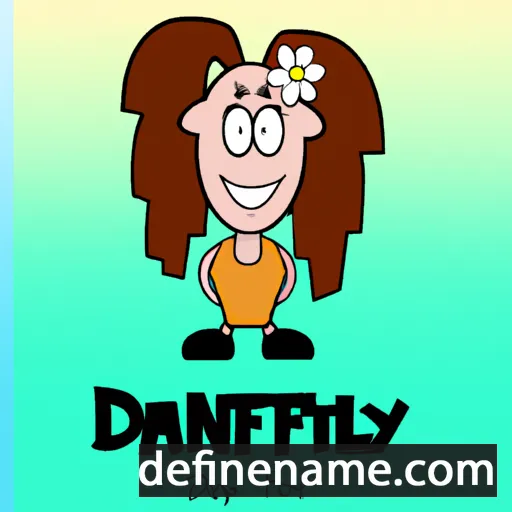 Daffany cartoon