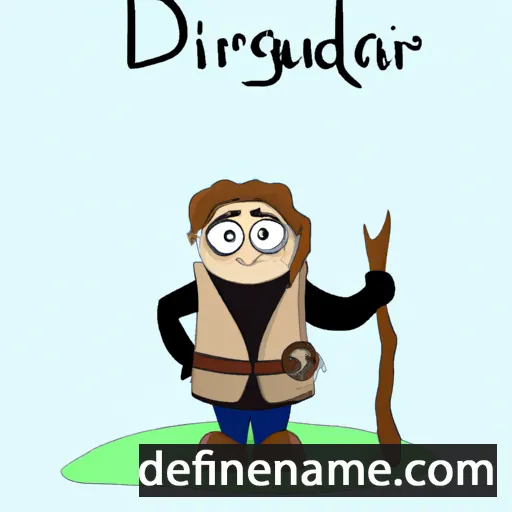 Dagheiður cartoon