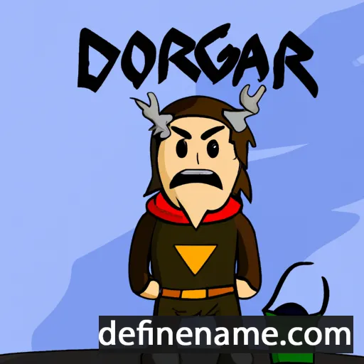 Dagþór cartoon