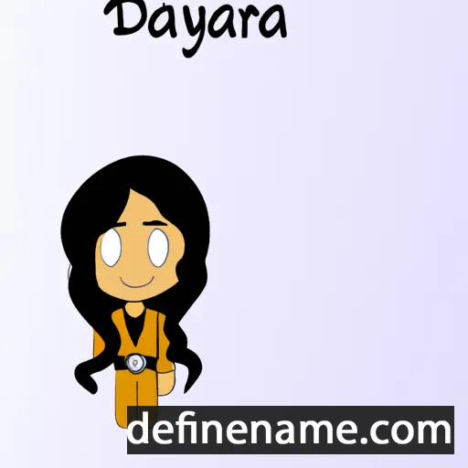 Dahayra cartoon