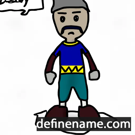 Dahntay cartoon