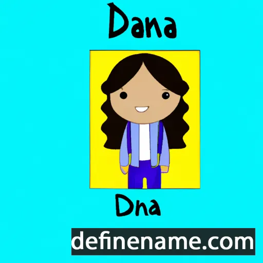 Daiana cartoon