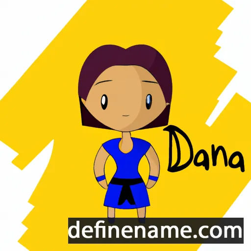 Daiena cartoon