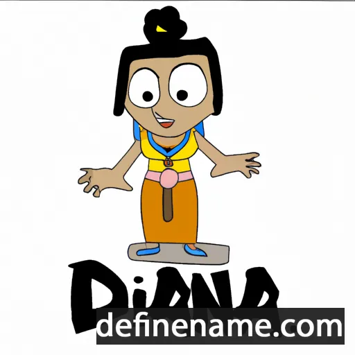 Daindra cartoon