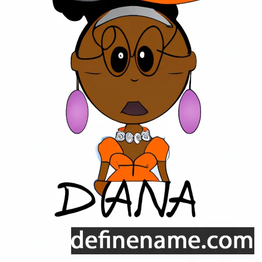 Dajuana cartoon