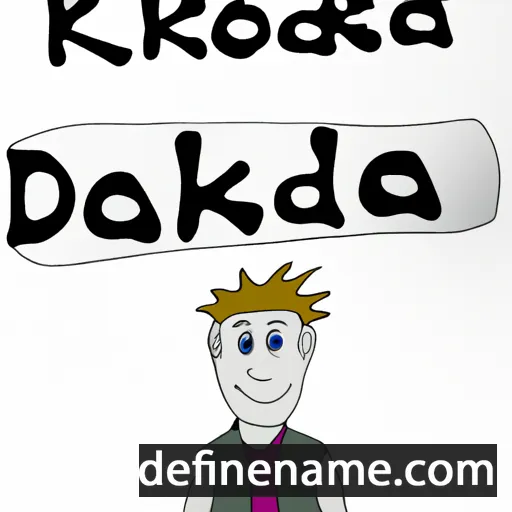 Dakoda cartoon