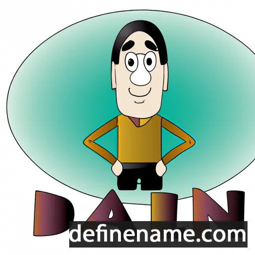 cartoon of the name Dalin