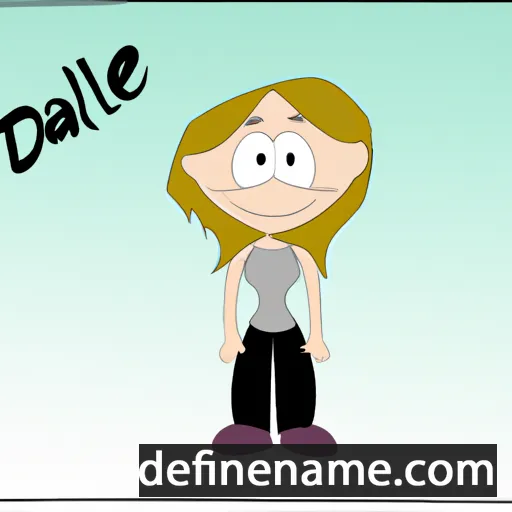 Dallie cartoon