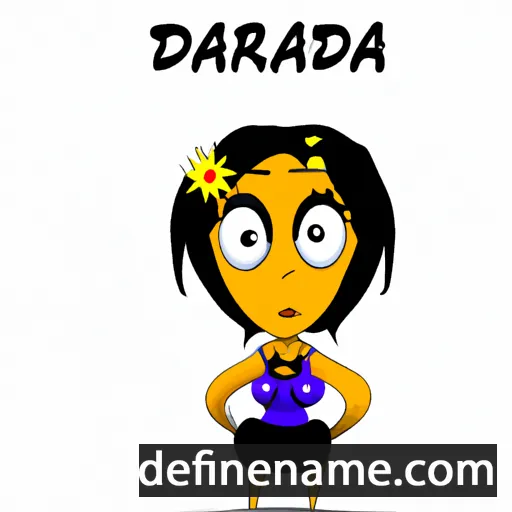 D'Andra cartoon