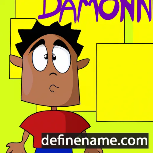 Da'mon cartoon