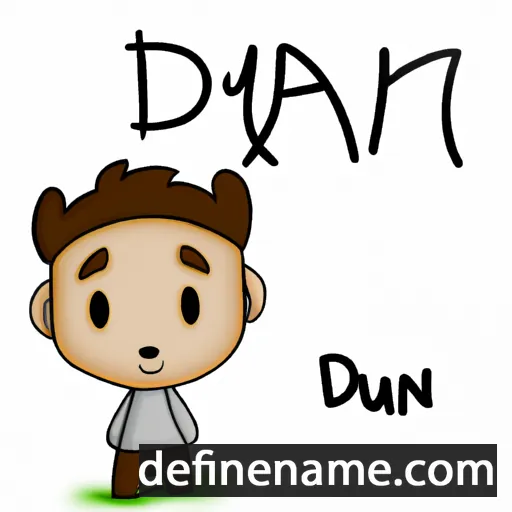 Dänu cartoon