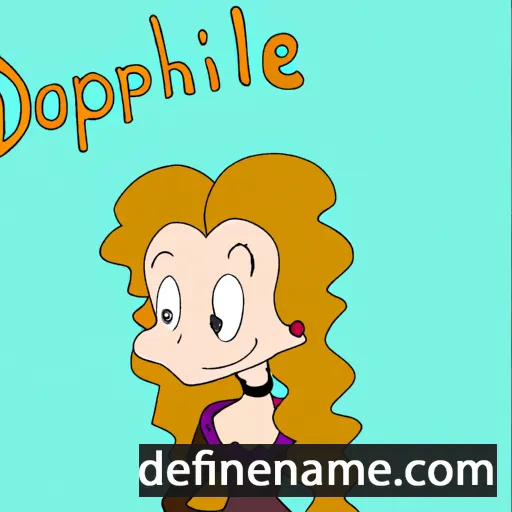 Dalphine cartoon