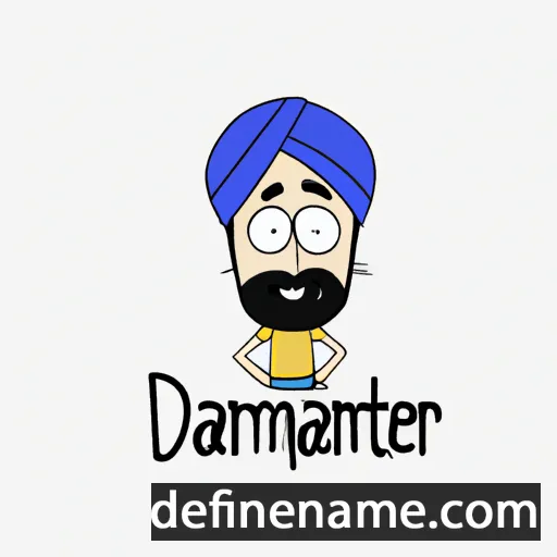 Damanpreet cartoon