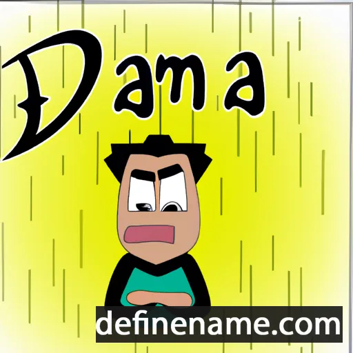 Damaz cartoon