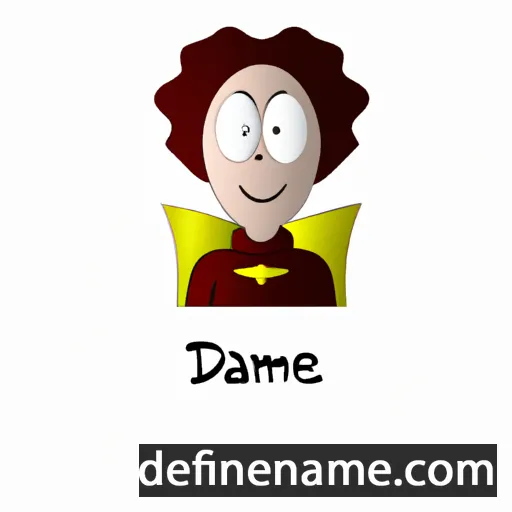 Damiët cartoon