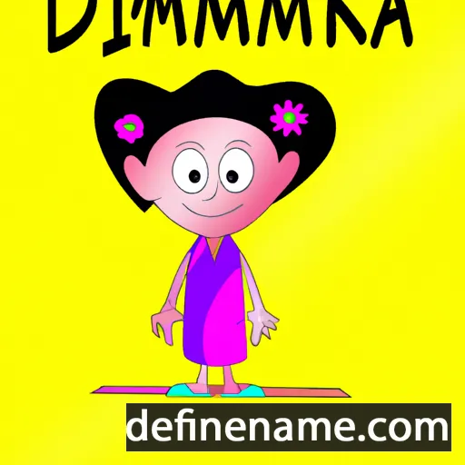 Daminika cartoon