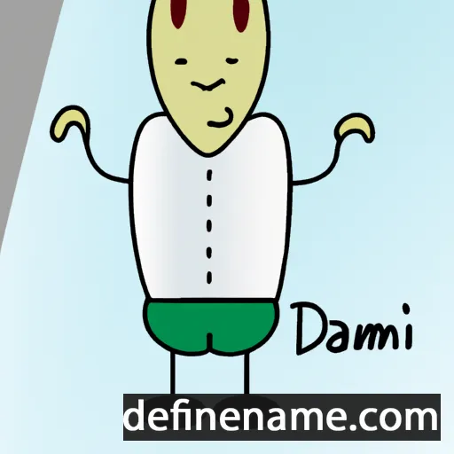 Damján cartoon