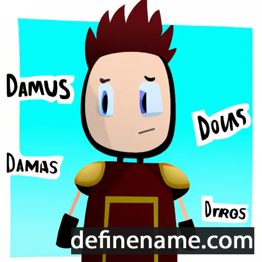 Damjanus cartoon