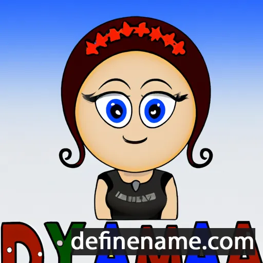 Damyana cartoon