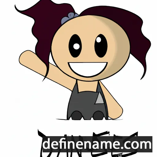 Danessa cartoon