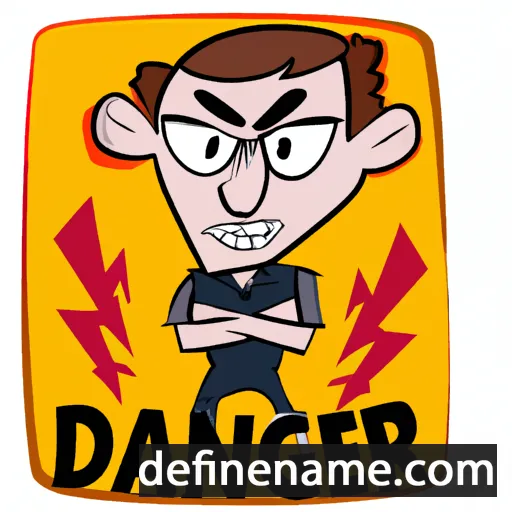 Danger cartoon