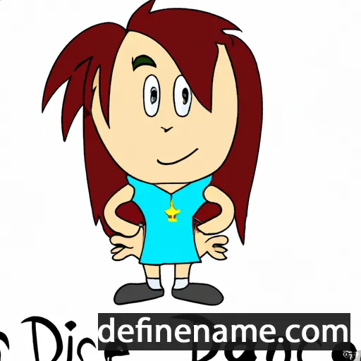 Danice cartoon