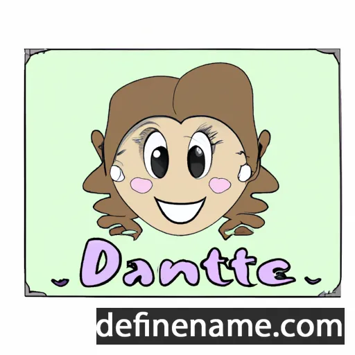 Daniette cartoon