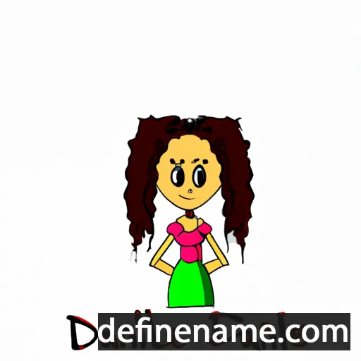 Dannyelle cartoon