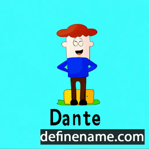 Danthe cartoon