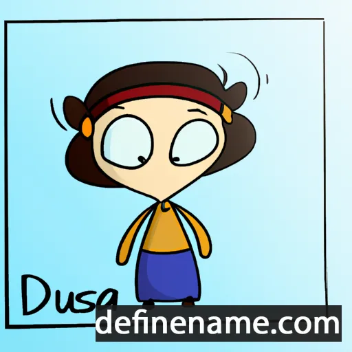 Danuša cartoon