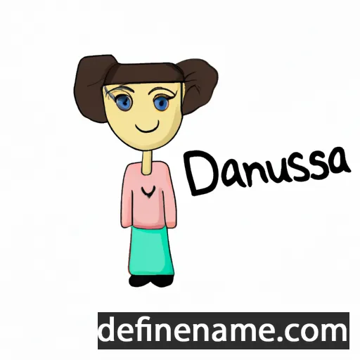 Danusia cartoon