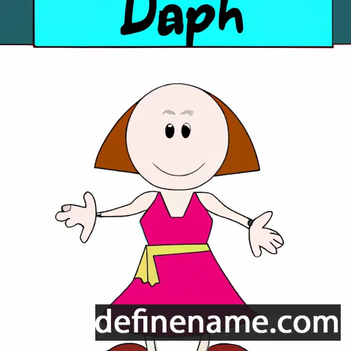 Daph cartoon