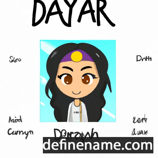 Darayah cartoon