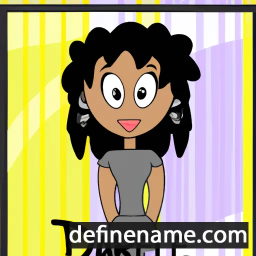 Darelle cartoon