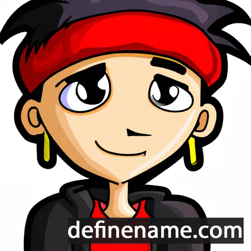 cartoon of the name Daren