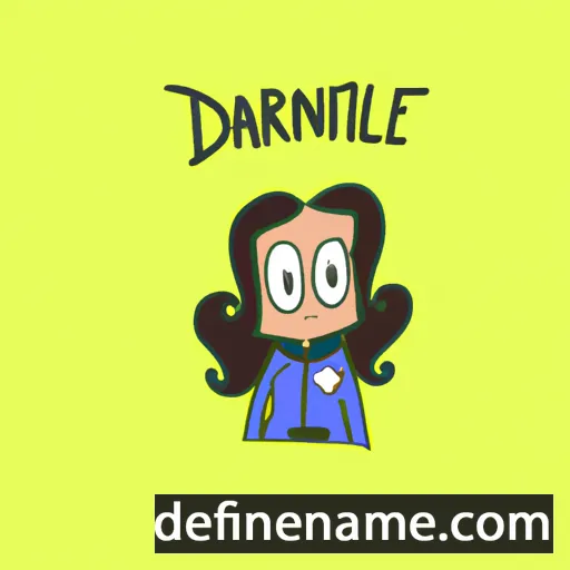 Darlaine cartoon