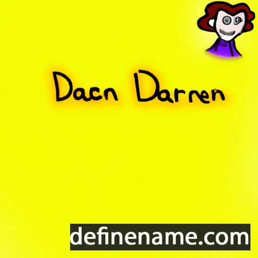 Darlean cartoon