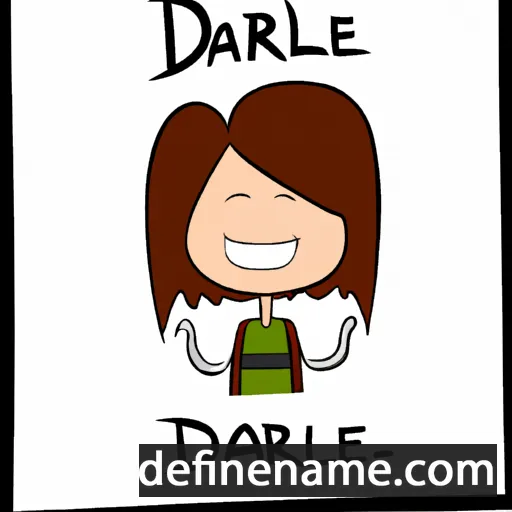 Darlee cartoon