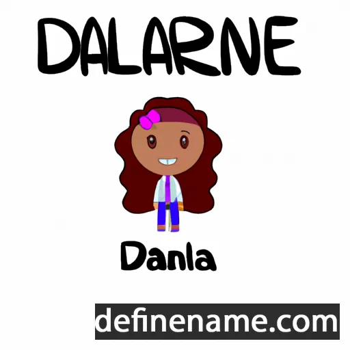 Darlenia cartoon