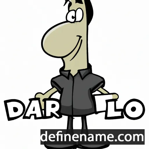 Darlo cartoon