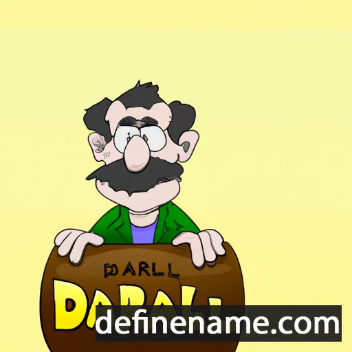 Darroll cartoon