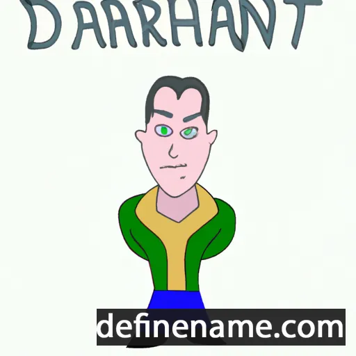 Dartanian cartoon