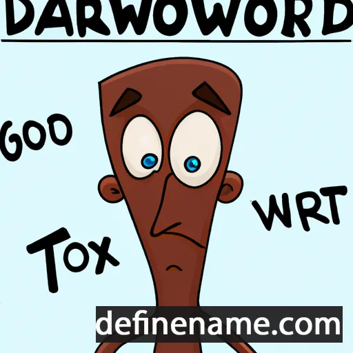 Darwood cartoon