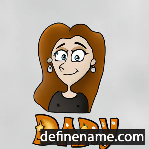 cartoon of the name Darya