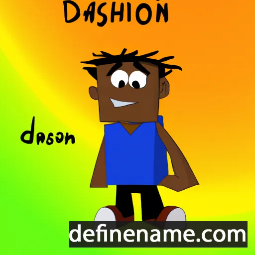 Dashon cartoon