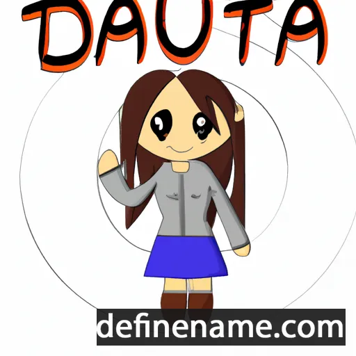 Datuna cartoon