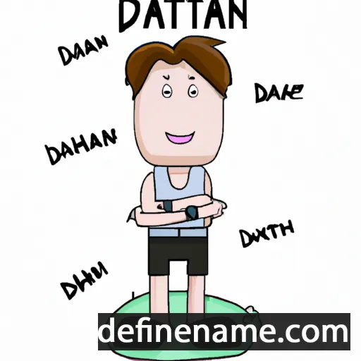 Dathan cartoon