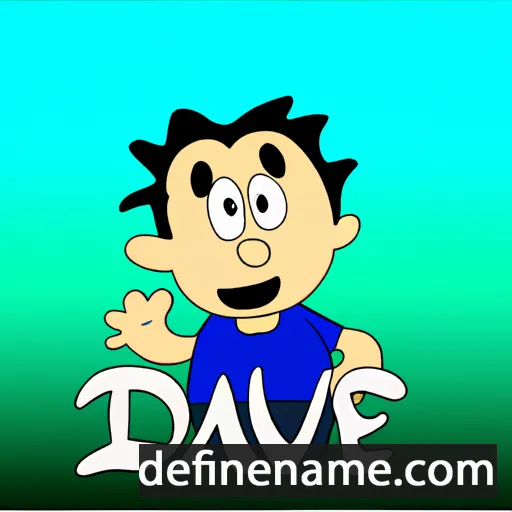 Davide cartoon