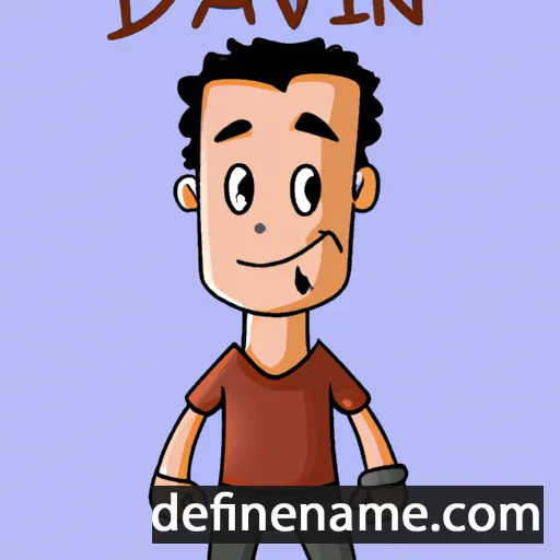 Davin cartoon